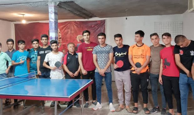 برگزاری مسابقات تنیس روی میز در شهرستان بهمئی