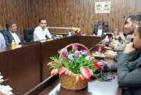 تجلیل اولیا دانش اموزان کنکوری از مدیر آموزش و پرورش بهمئی+جزئیات