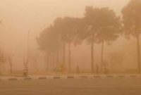 وضعیت ناسالم هوا در شهرستان بهمئی