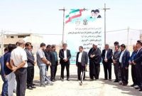 کلنگ زنی احداث اداره ثبت و اسناد و املاک شهرستان بهمئی