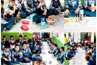 طرح صبحانه سالم به طور “مستمر “برای اولین باردرسطح استان در دبستان پسرانه ترنم یاس شهرستان بهمئی